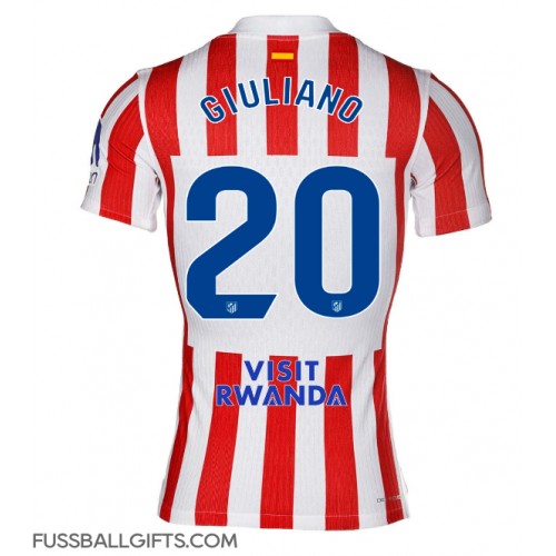 Atletico Madrid Giuliano Simeone #20 Fußballbekleidung Heimtrikot 2025-26 Kurzarm